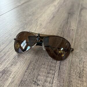 Brown Aviator Sunglasses